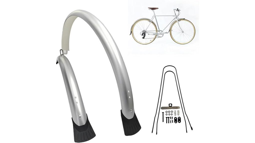 700c tire mudguard set
