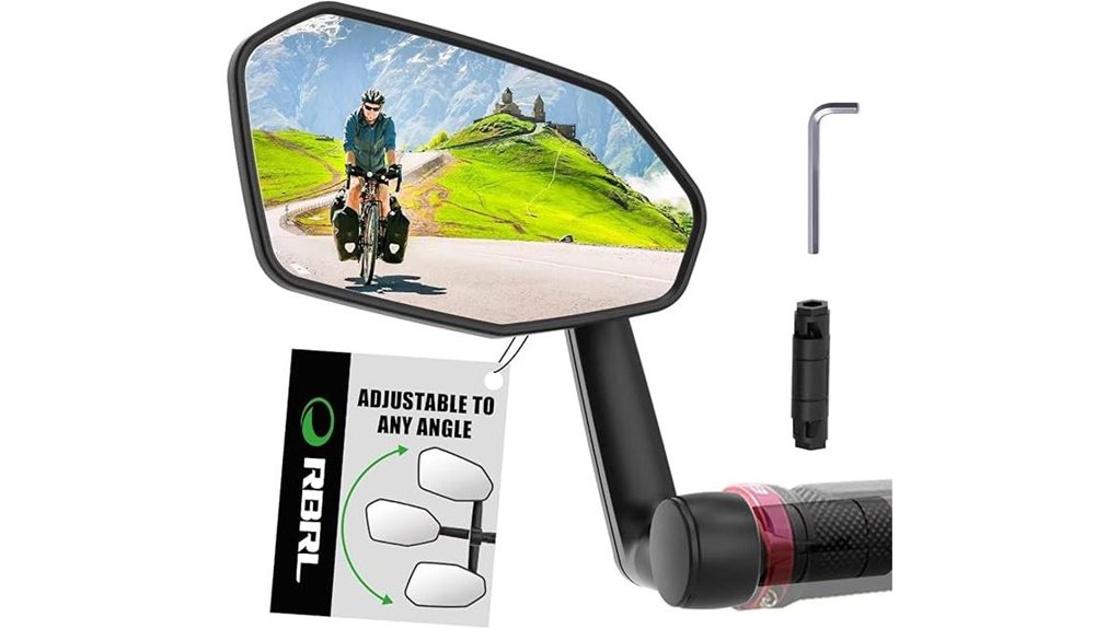 adjustable e bike mirror