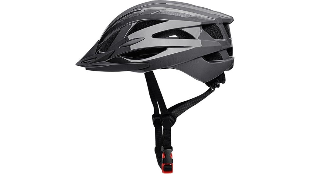 adjustable visor bike helmet