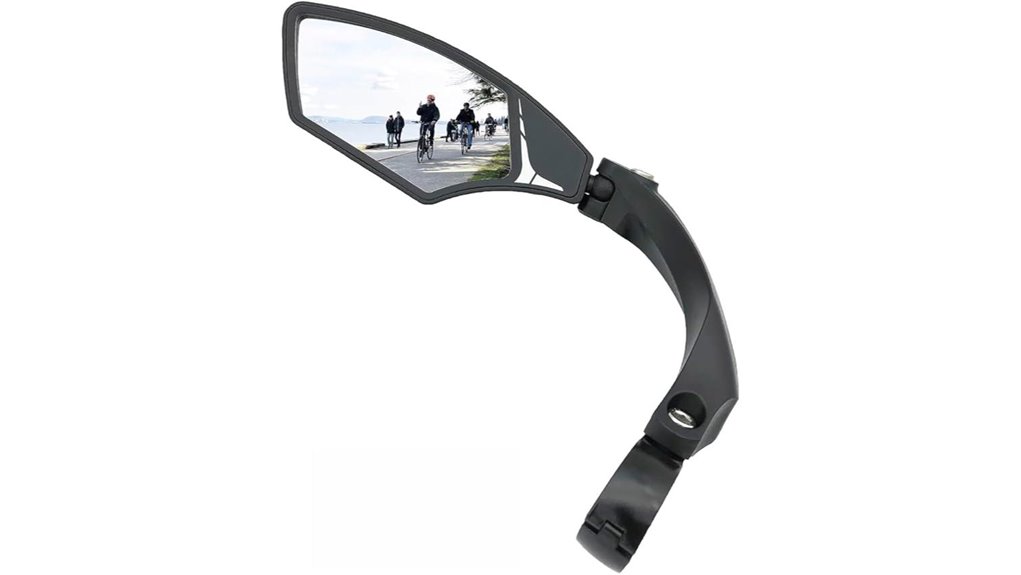 adjustable wide angle mirror