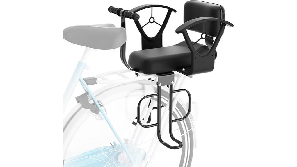 adjustable width bike seat