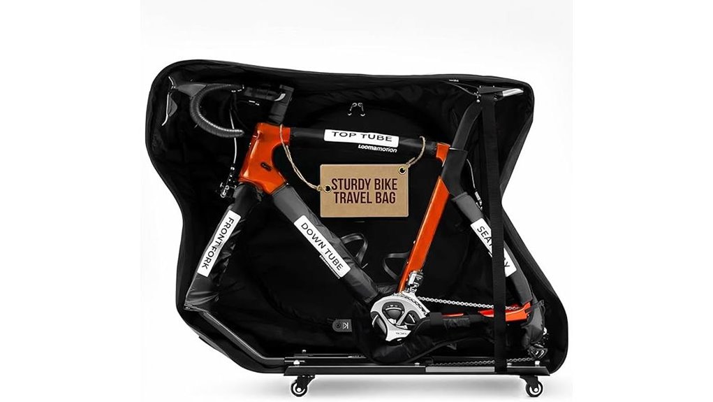 airline compatible bike travel bag