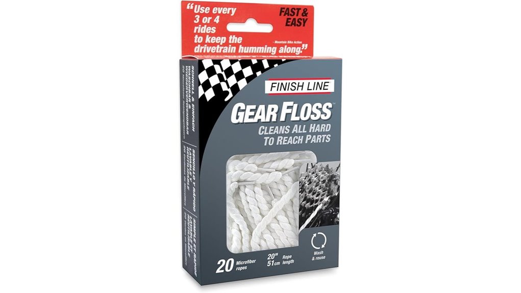 bicycle detailing cleaning rope