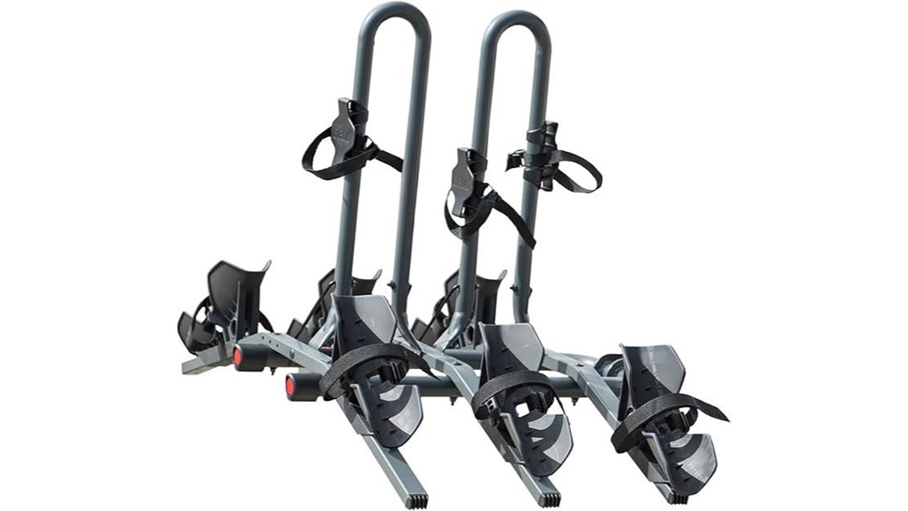 bicycle platform hitch rack