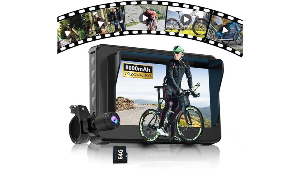 bicycle rear view camera