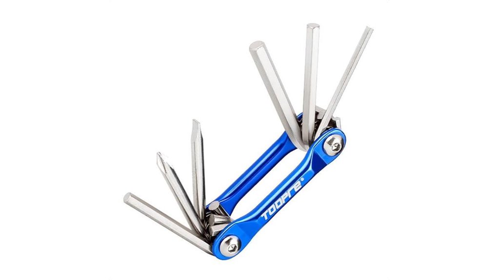 bicycle repair toolset included