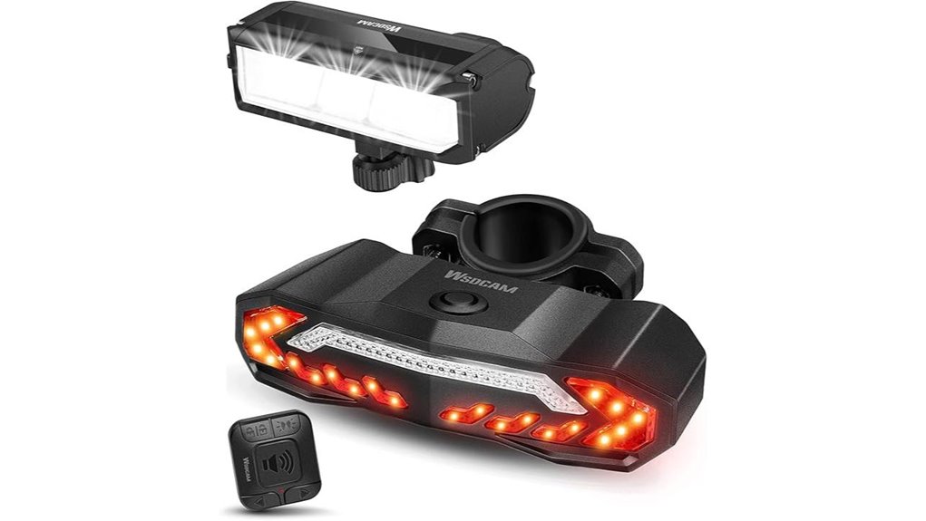 bike light horn remote