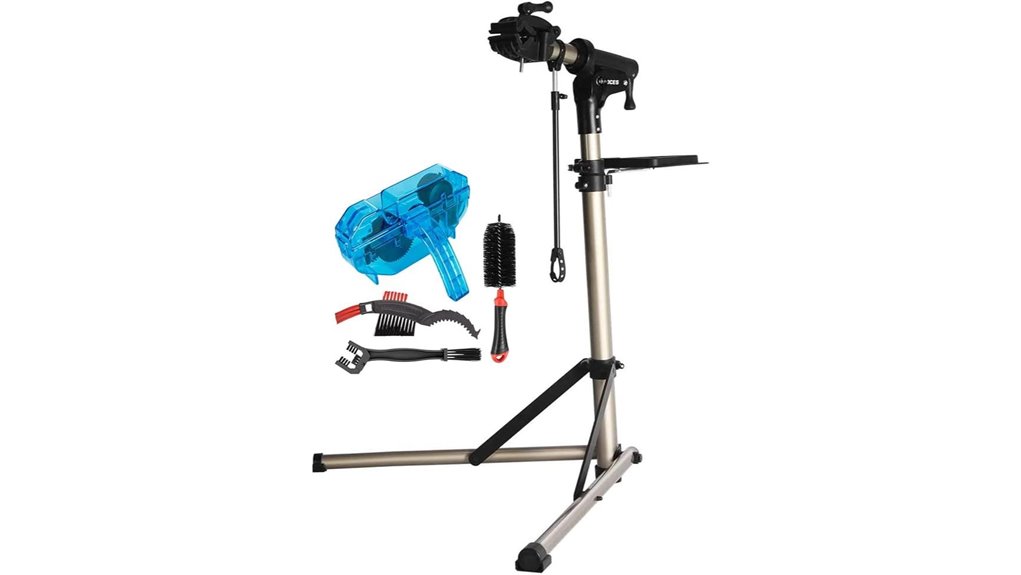 bike repair stand adjustable