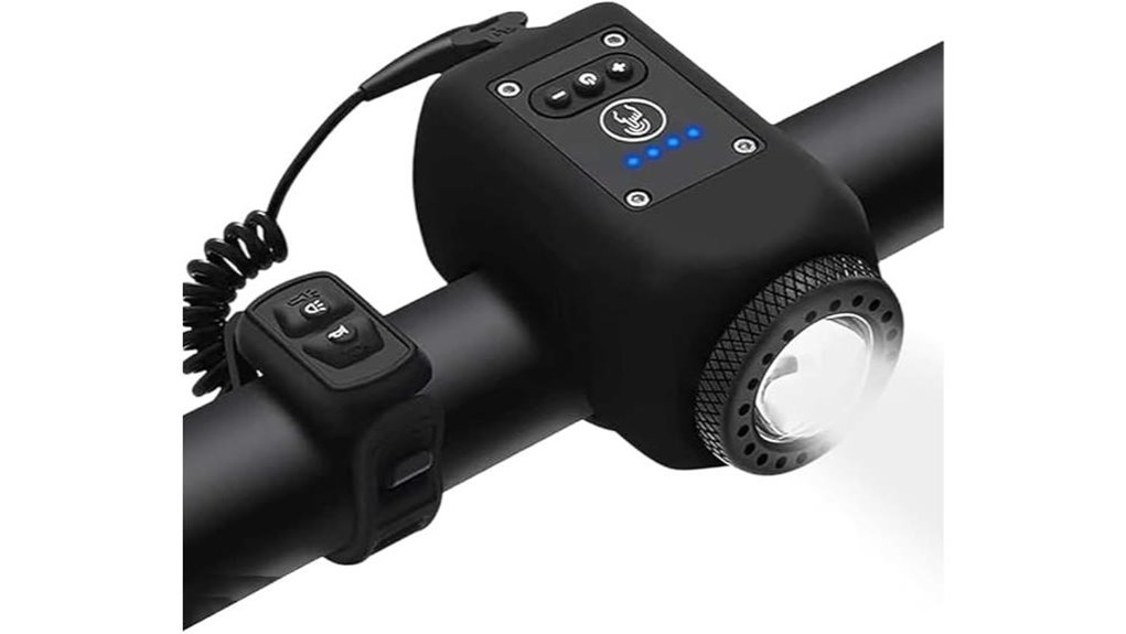 biking safety light horn