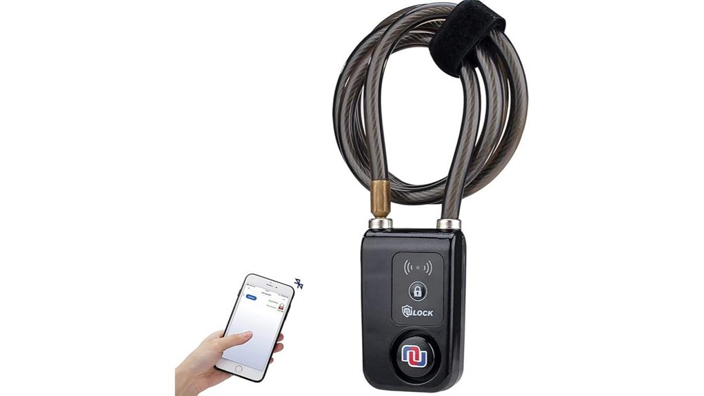 bluetooth smart bike lock