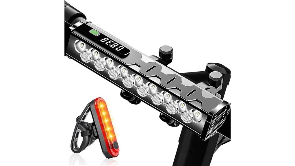 bright rechargeable bike lights