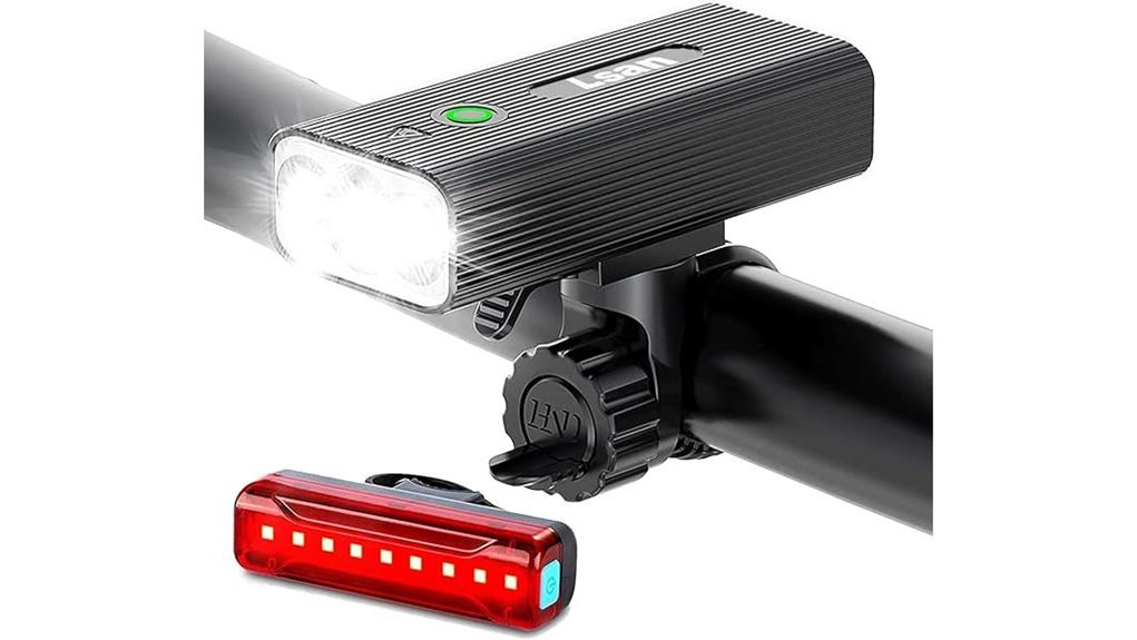 bright rechargeable bike lights