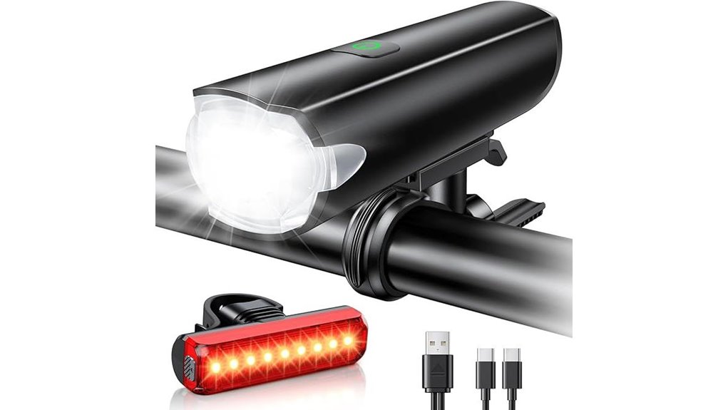 bright wide angle bike lights