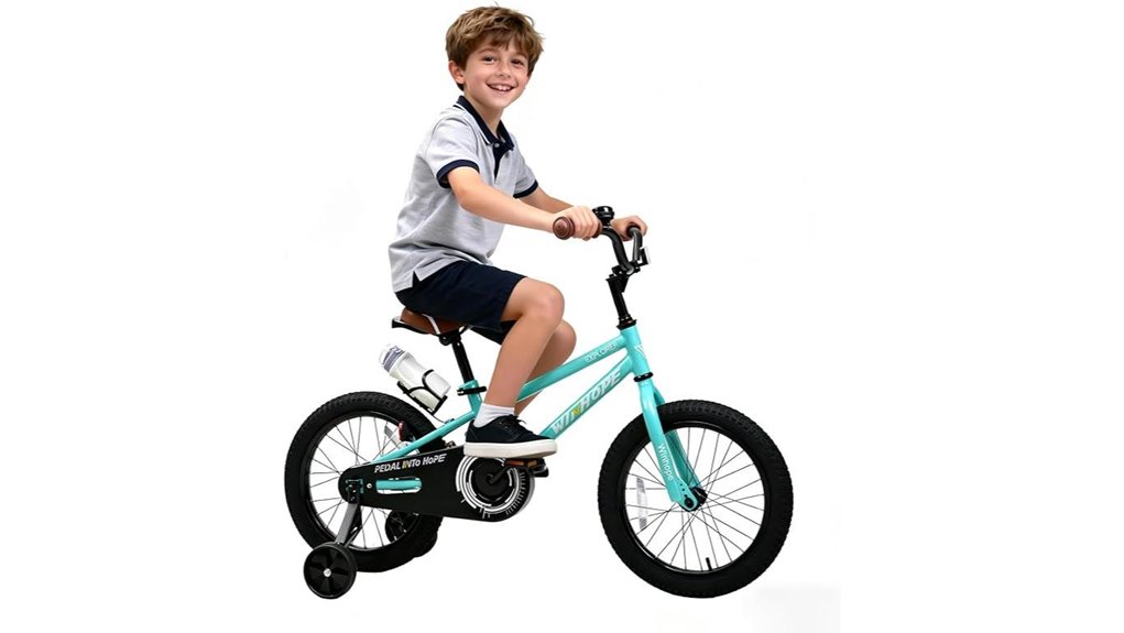 children s bike with training wheels