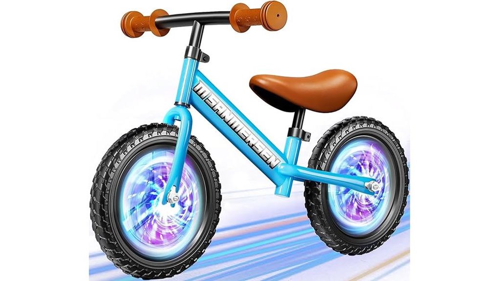 colorful balance bike for kids