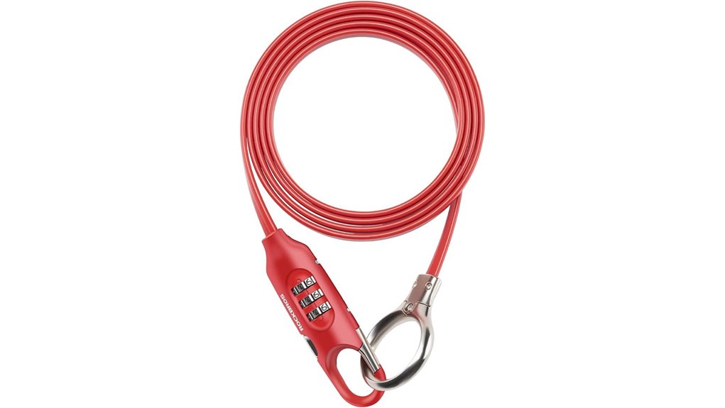 combination bike lock cable