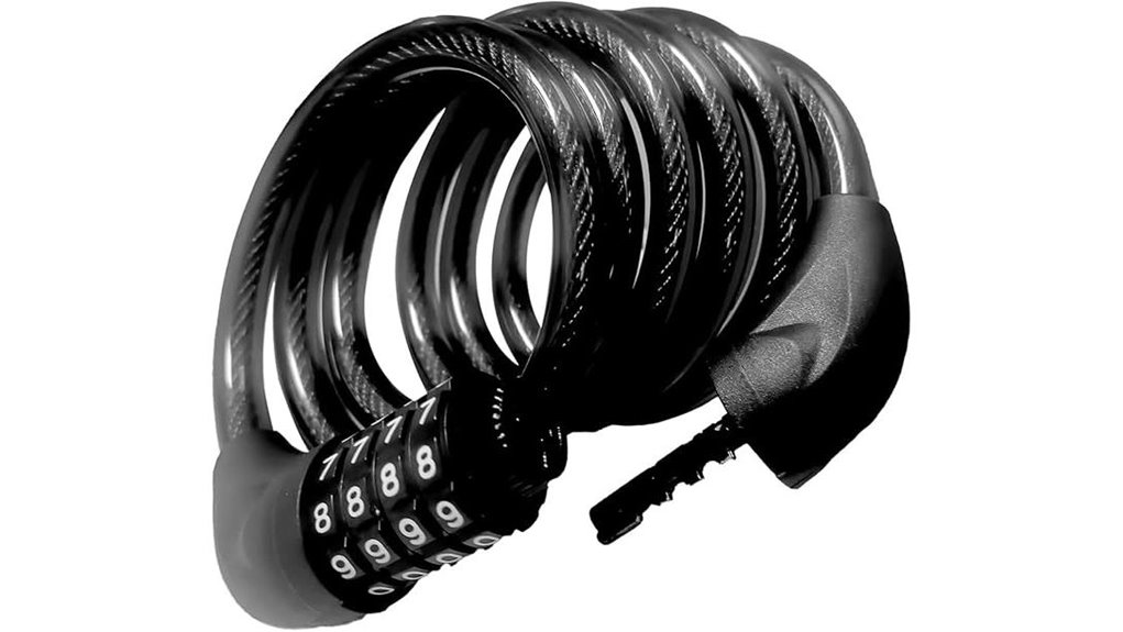 combination bike lock cable