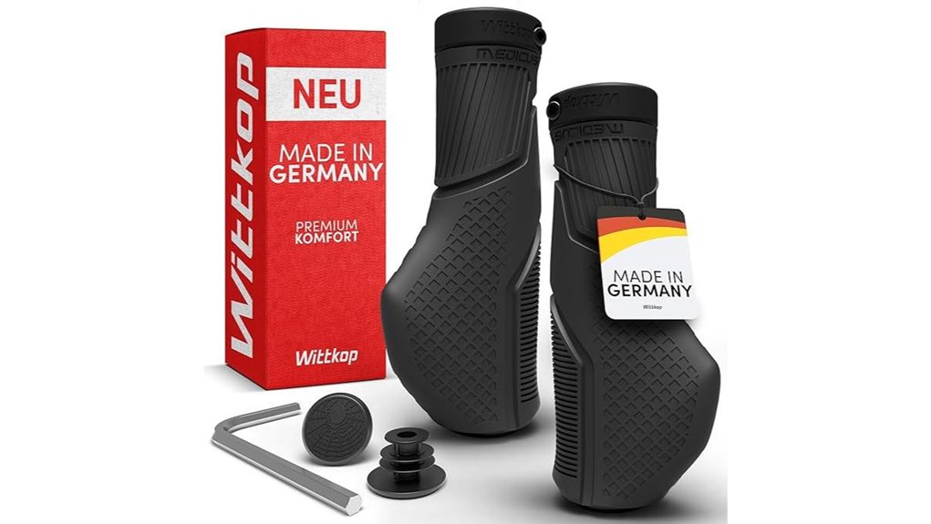 comfortable ergonomic bike grips
