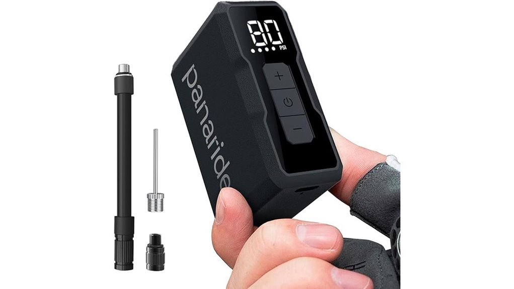 compact smart bike pump