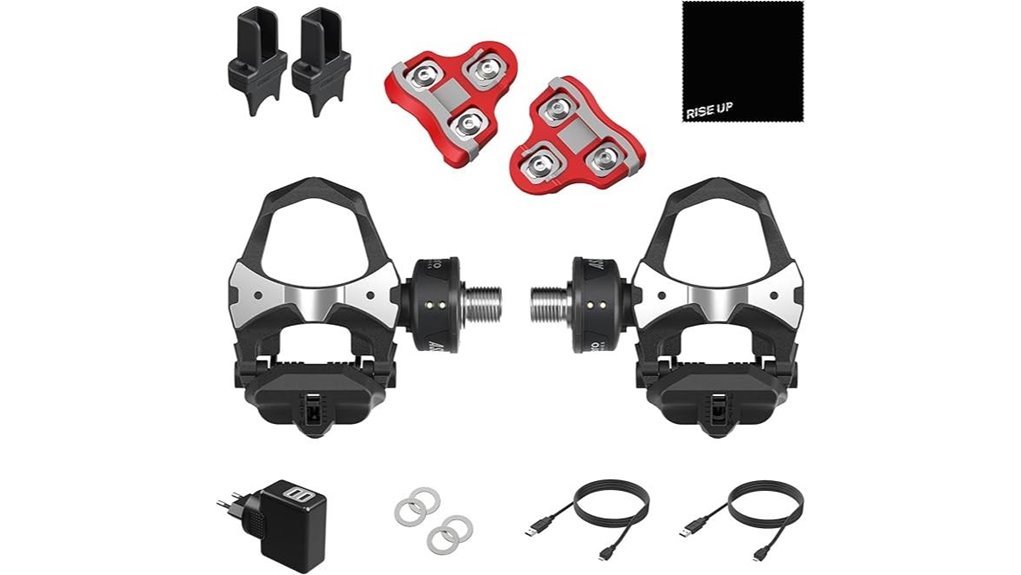 dual power meter pedals