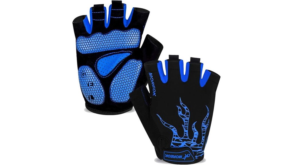 gel padded cycling gloves