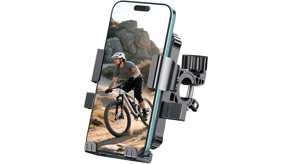 handlebar motorcycle phone mount