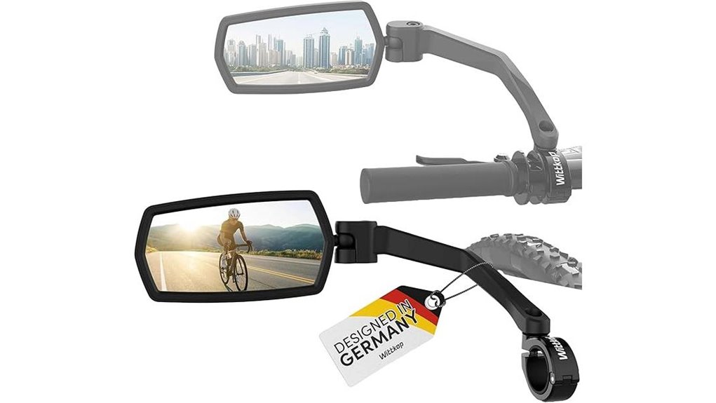 hd bike mirror options