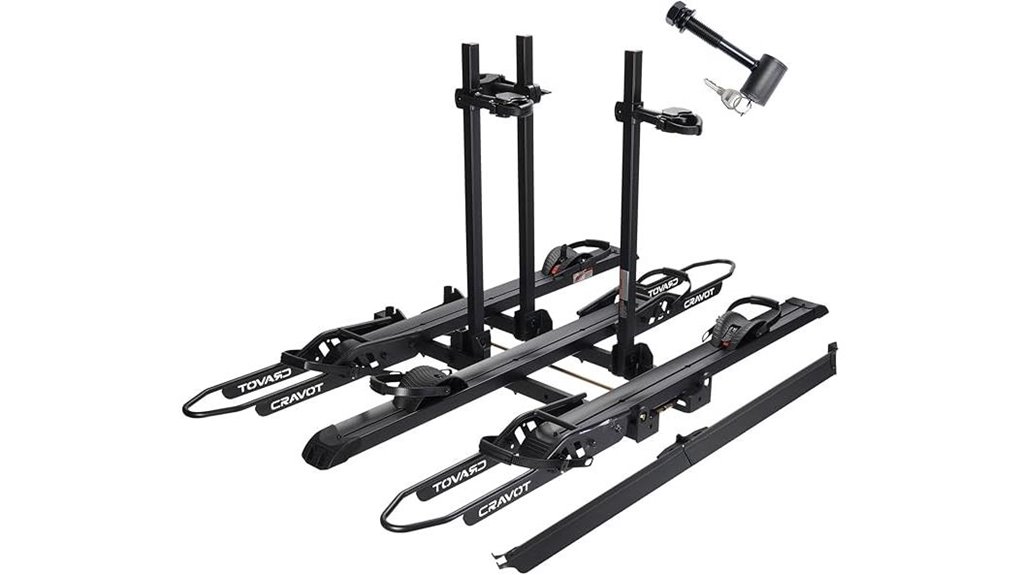 heavy duty foldable e bike carrier