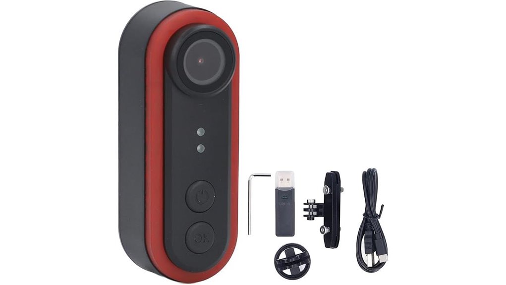 high definition waterproof bike camera