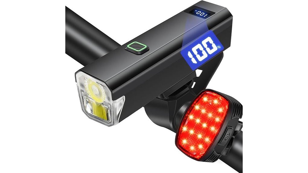 high powered rechargeable bike light