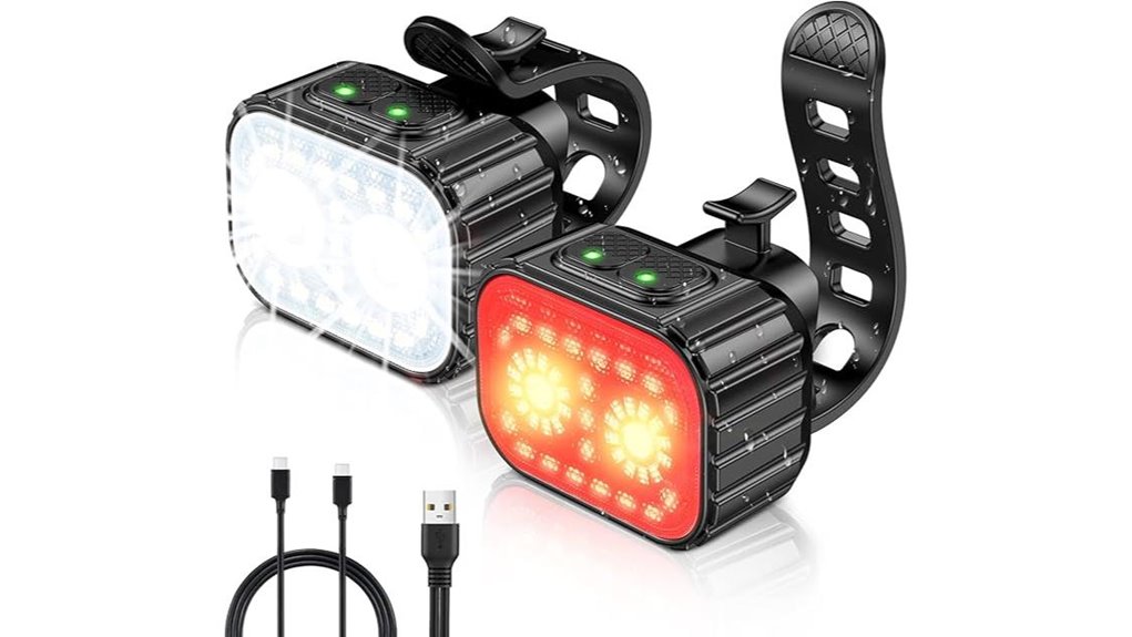 illuminated bike safety lights