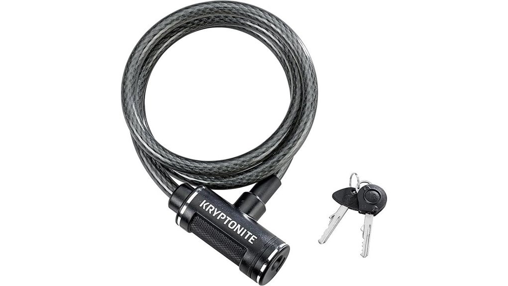 kryptonite braided steel lock