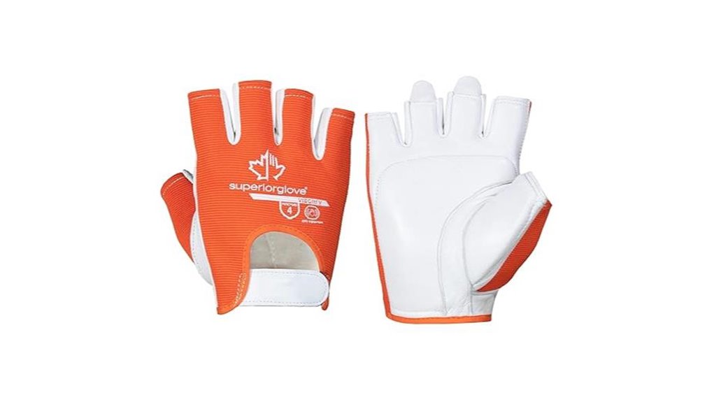 large goatskin leather gloves