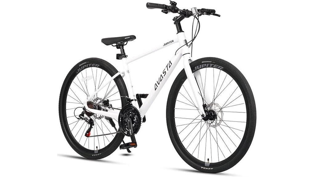 lightweight hybrid bike features