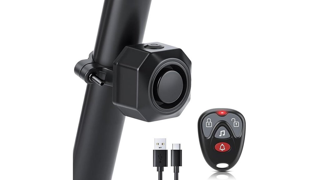 loud remote bike alarm