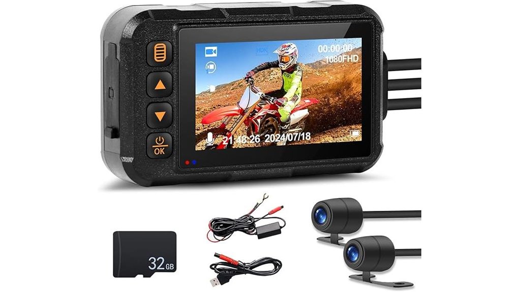 night vision motorcycle camera