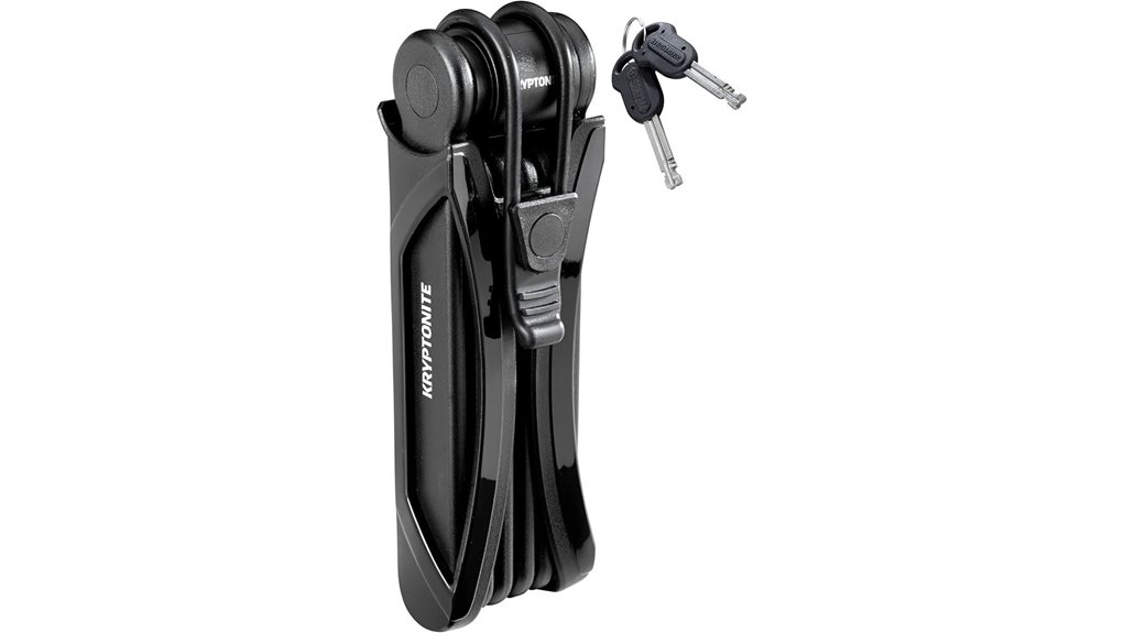 portable bicycle security lock