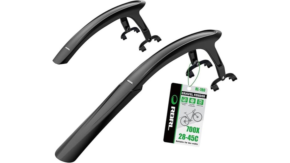 quick release bike fender set