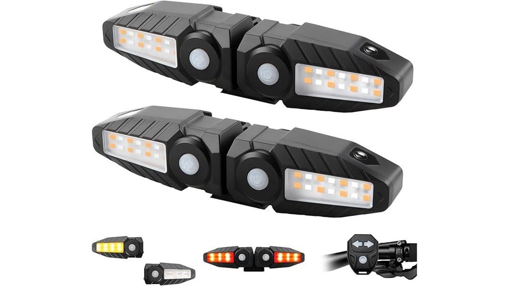 rechargeable bike signal lights