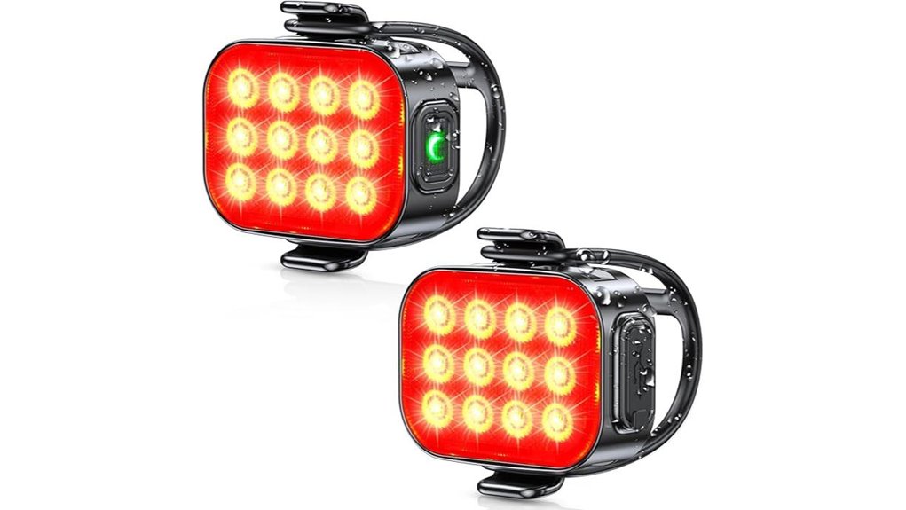 rechargeable bike tail lights