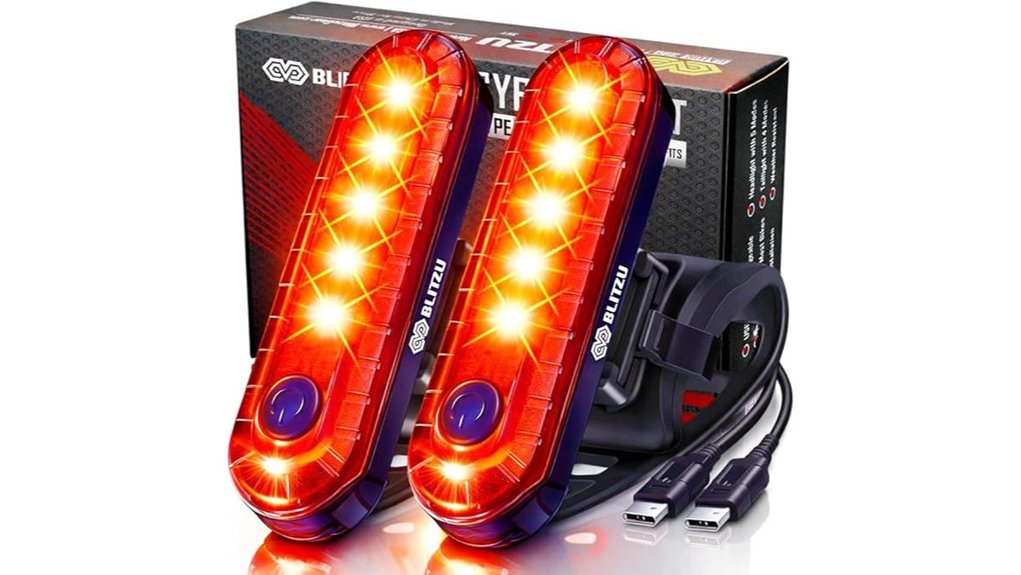 rechargeable bike tail lights