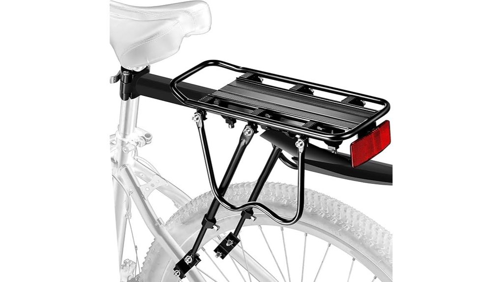 reflective bike rack fender