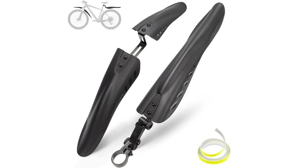 reflective mtb fender set