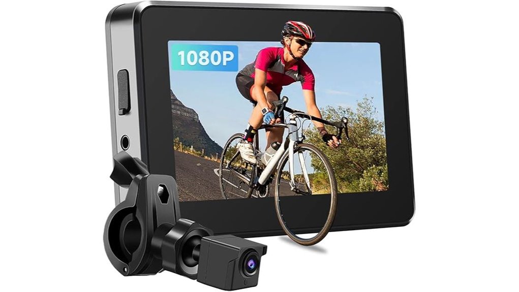rotating bike camera night vision