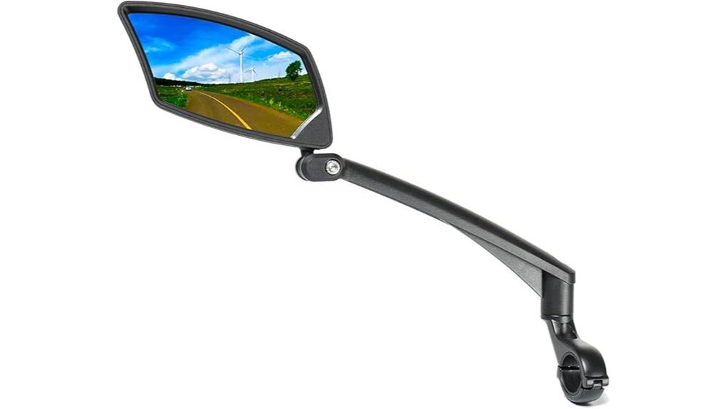 scratch resistant bike mirror