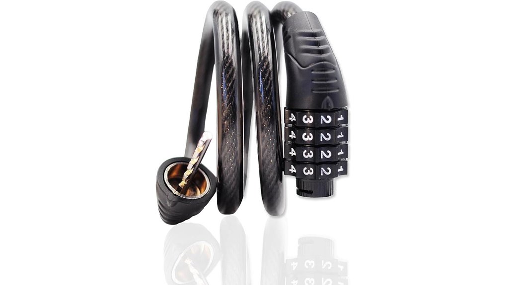 secure bike cable lock