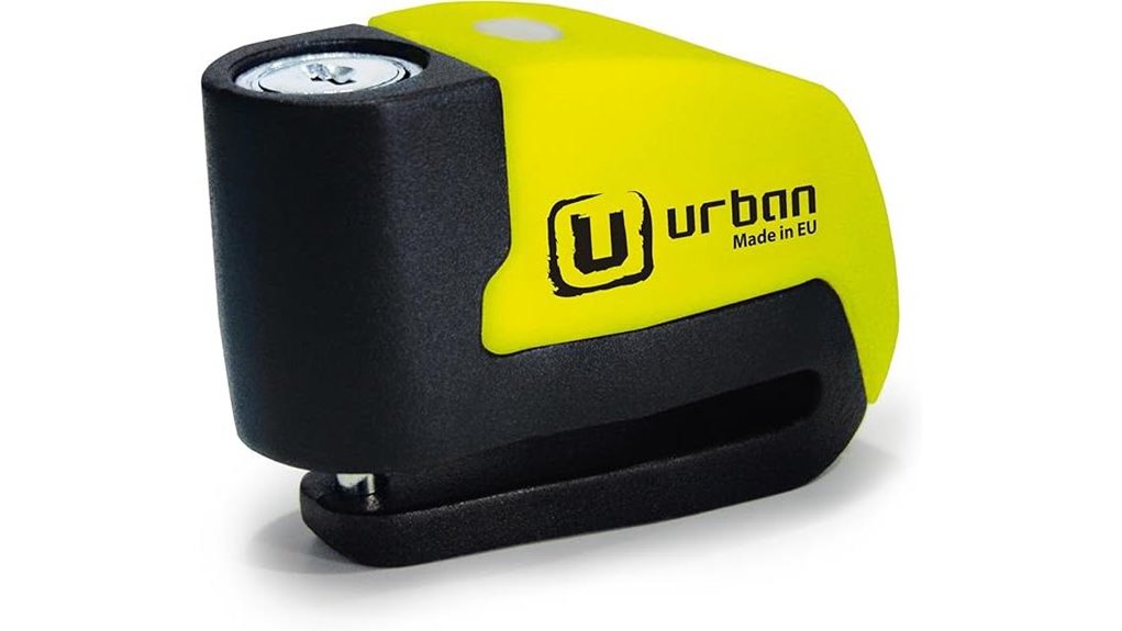 smart alarm motorcycle lock