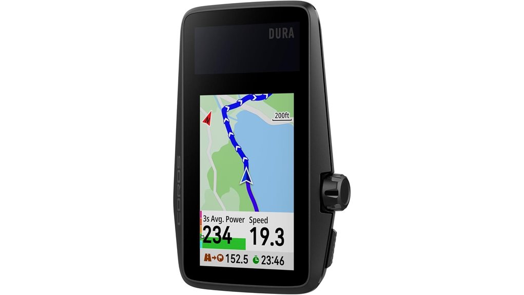 solar powered gps bike computer