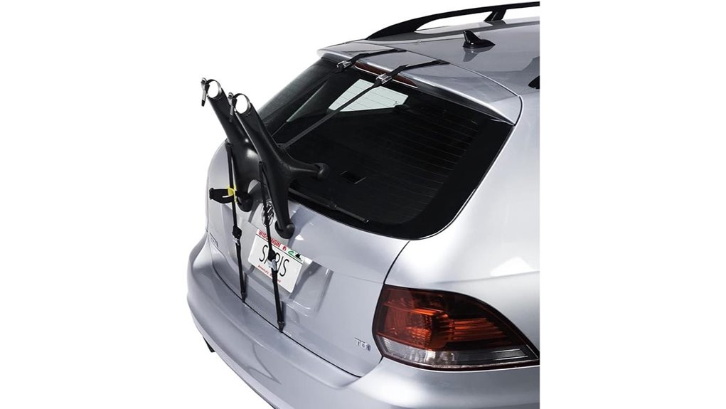 trunk mount bike rack