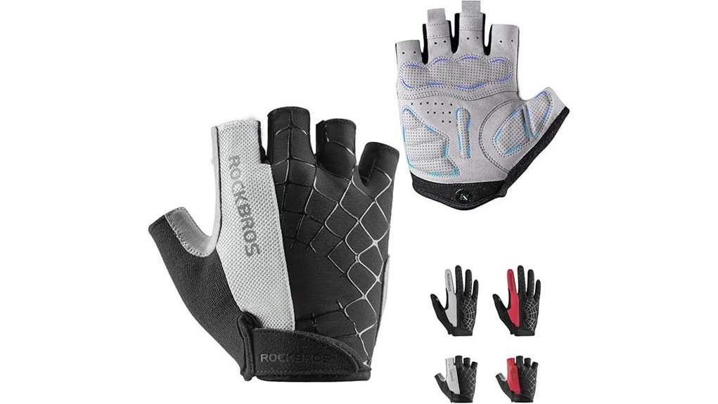 unisex cycling gloves available